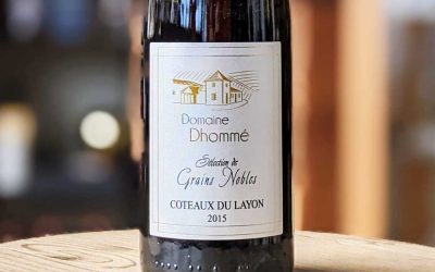 Coteaux Du Layon Sélection de Grains Nobles 2015 – Domaine Dhommé 50cl