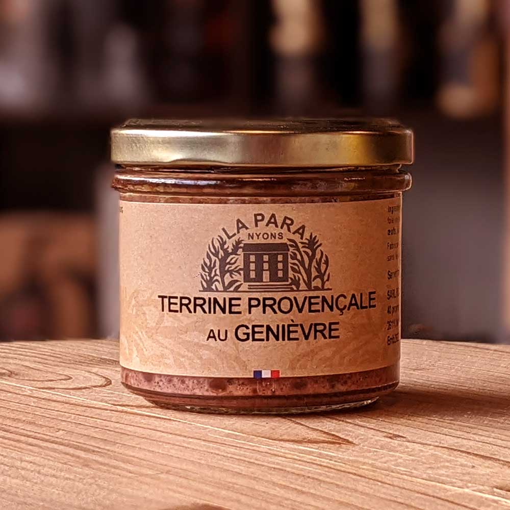 Terrine Provençale au Genièvre 90gr - La Para