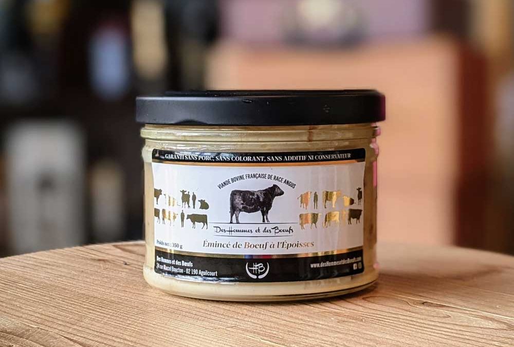 Émincé de Bœuf à l’Époisses 350gr – Charcuteries Des Hommes et des Bœufs