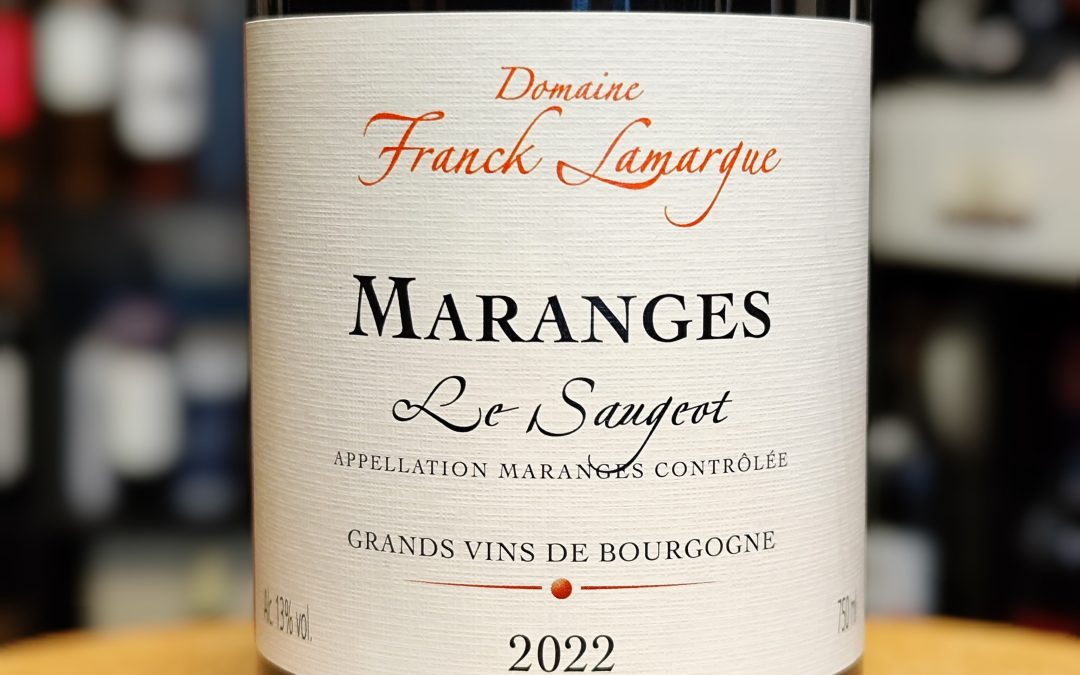 Maranges le Saugeot 2022 – Domaine Frank Lamargue